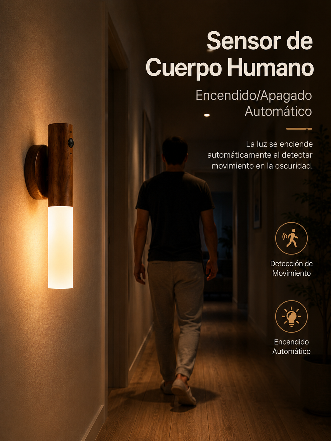 Luz Nocturna con Sensor
