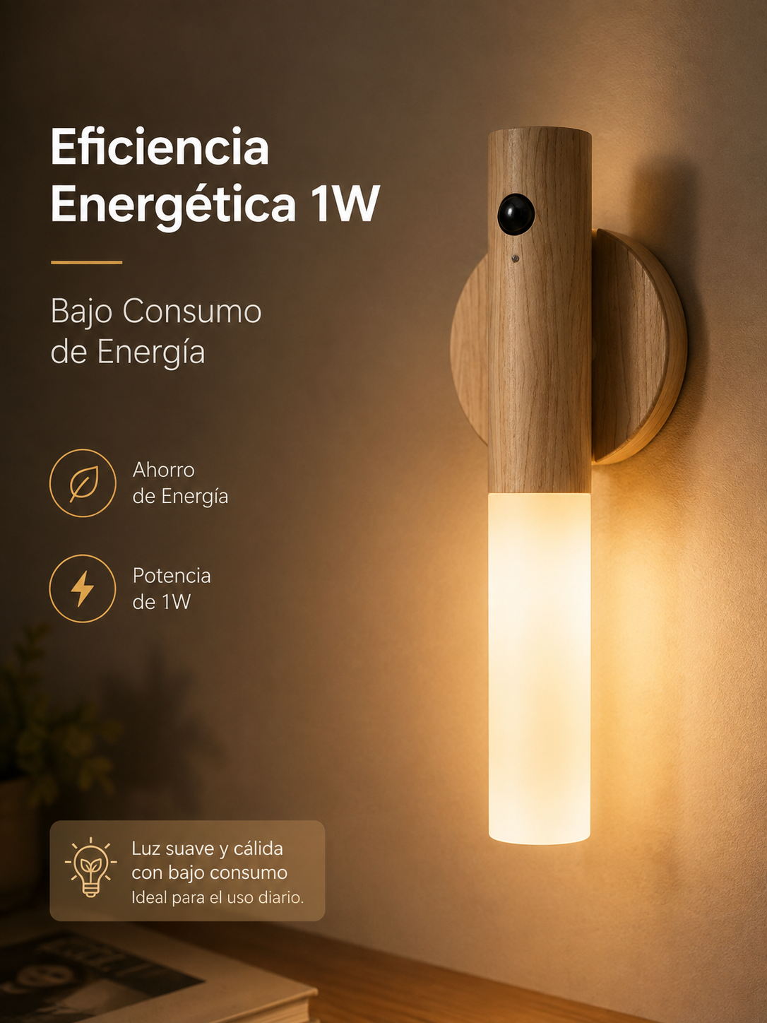 Luz Nocturna con Sensor